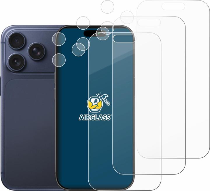 Image du produit BROTECT AirGlass Verre (6 pièce(s), Apple iPhone 17 Pro)