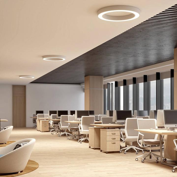 Actual product image Arcchio Sharelyn LED ceiling light, 80 cm (4400 lm)