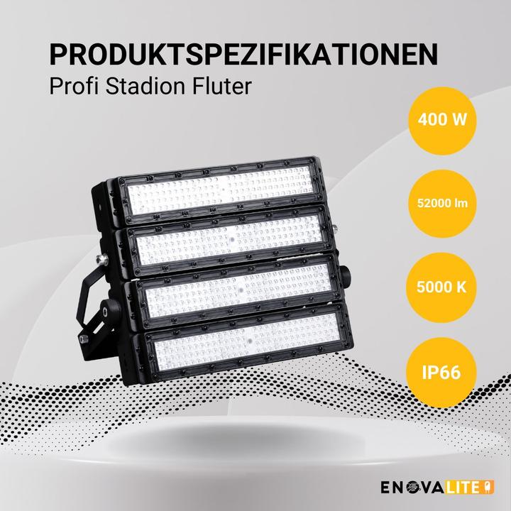 Produktbild Enovalite Profi Stadion Fluter (52000 lm, IP66)