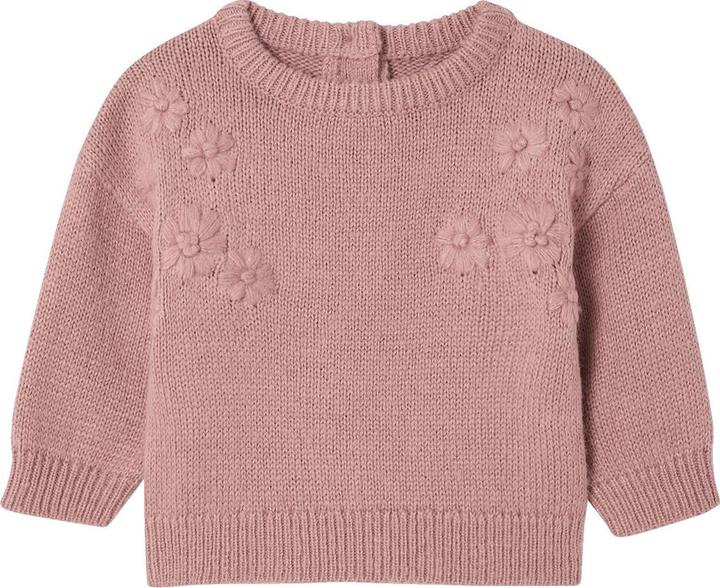 Produktbild Vertbaudet Baby Strickpullover mit Blumenstickerei (74)