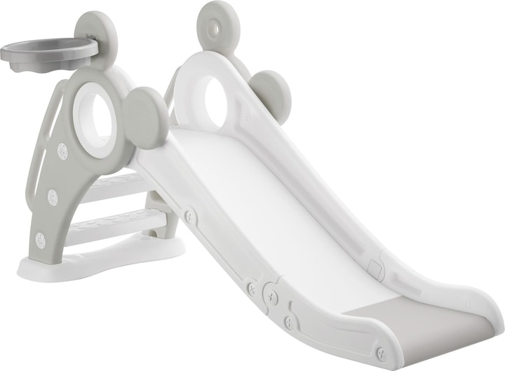tectake Toboggan pliable JOY pour enfants avec panier de basket