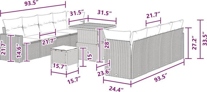 Produktbild vidaXL Jaylee