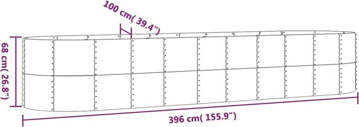Immagine prodotto vidaXL Hochbeet