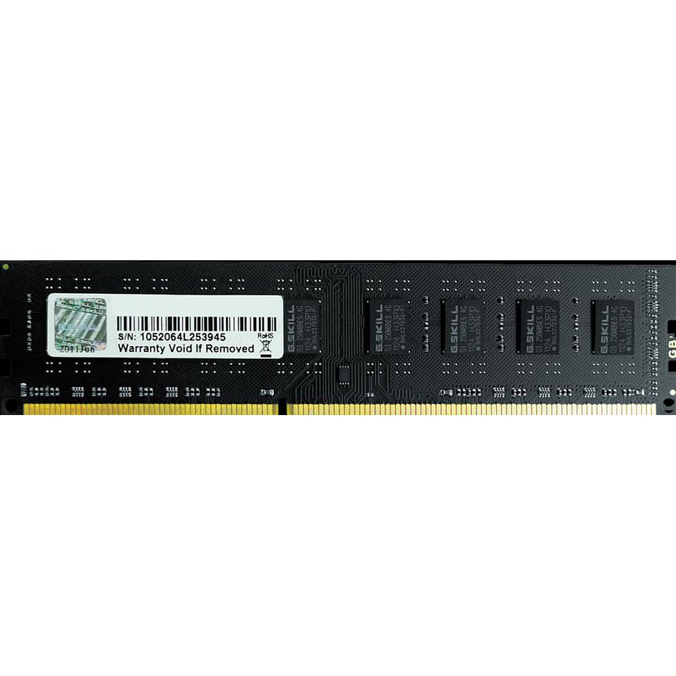 Thumbnail - G.Skill Value (1 x 4GB, 1333 MHz, DDR3-RAM, DIMM), RAM, Schwarz