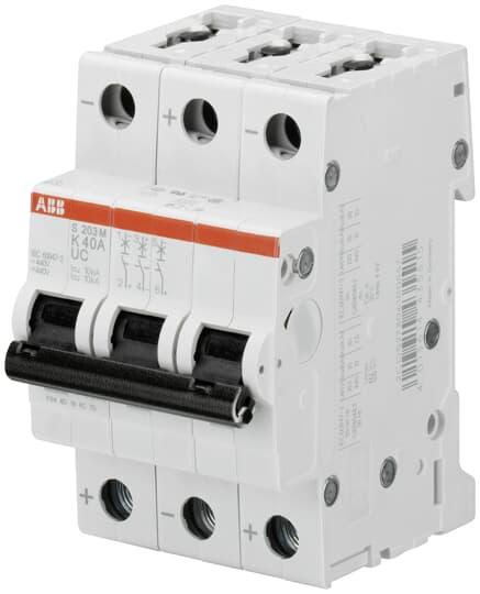 Produktbild ABB LS S203M-Z32UC SicherungsautomatÂ Z-Char., 10kA, 32A, 3P