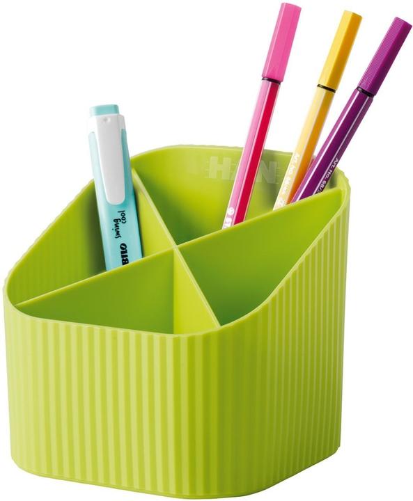 Image du produit Han Porte-crayons Re-X-LOOP, citron 4 compartiments, 100% éco-plastique recyclé