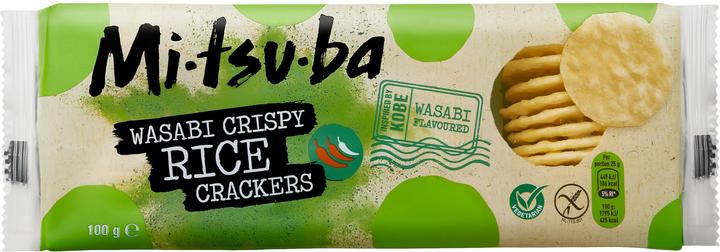 Immagine prodotto Mitsuba Cracker di riso - wasabi (100 g)