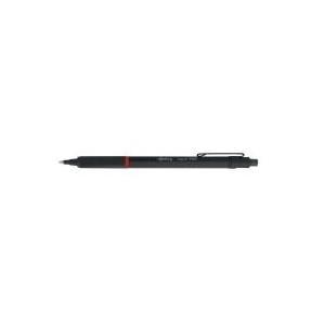 Actual product image Rotring Retractable biros rapid PRO BLACK Line colour: blue, line width: M, indelible (Black, 1x)
