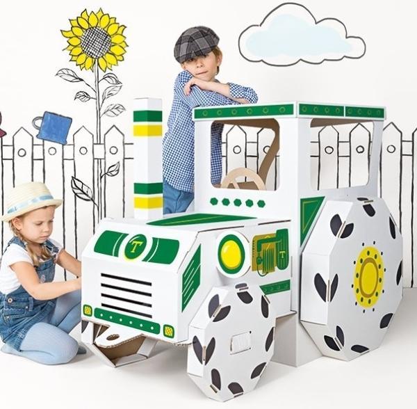 Produktbild Tektorado Stor Traktor i pap (Mal selv)