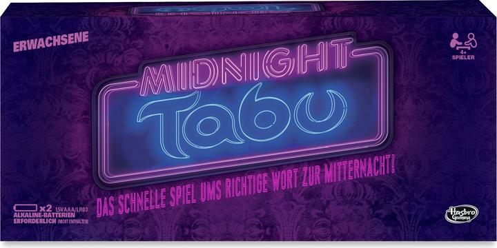 Produktbild Hasbro Gaming Tabu Midnight (Deutsch, 2 Spieler)