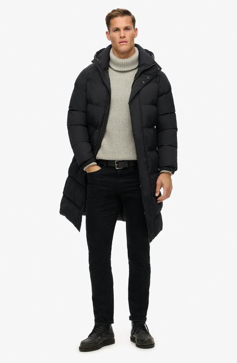 Actual product image Superdry Long hooded down jacket (M)
