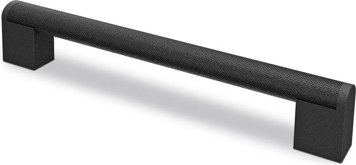 Actual product image Hettich Griff Varna schwarz matt 160 mm