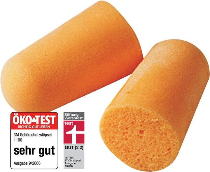 Image du produit 3M Bouchons d'oreille jetables 1100