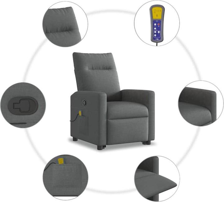 Image du produit vidaXL Massagesessel mit Aufstehhilfe