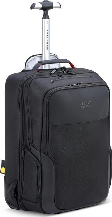 Image du produit Delsey Parvis Plus Backpack Trolley - 2 Compartiments - 17,3 pouces - Noir (35 l)