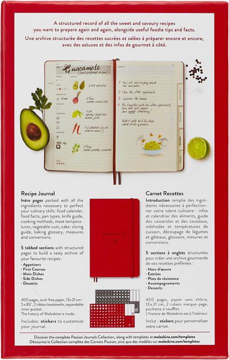 Immagine prodotto Moleskine Passion Journal (A5, Rigatura speciale, Copertina rigida)
