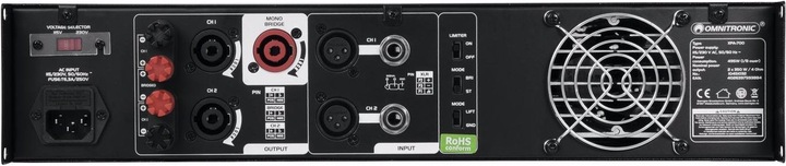 Produktbild Omnitronic Xpa-700 (Vorverstärker)