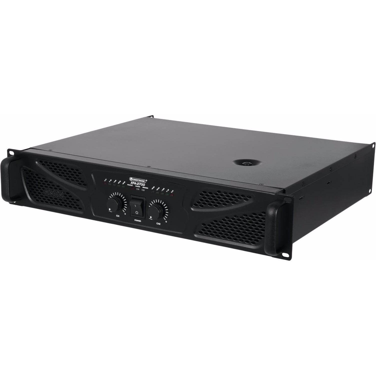 Thumbnail - Omnitronic Xpa-2700 (Vorverstärker), Effektgerät, Schwarz