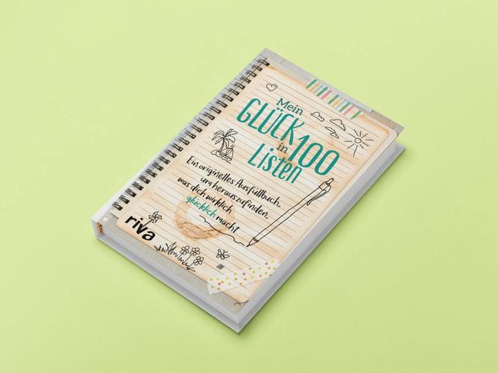 Immagine prodotto Mein Glück in 100 Listen (Tedesco, Casa editrice Riva, 2017)