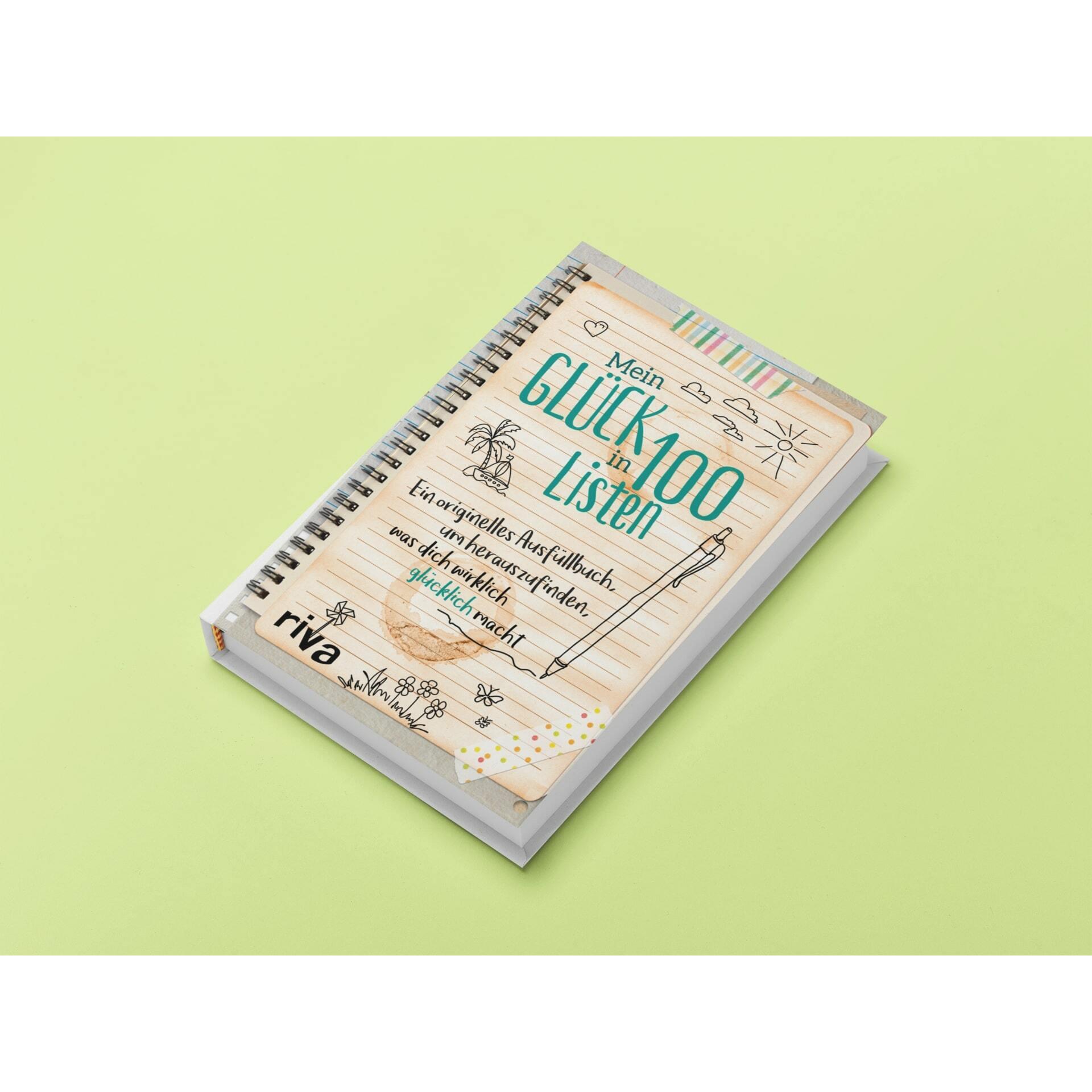 Thumbnail - Mein Glück in 100 Listen, Ratgeber von Riva Verlag