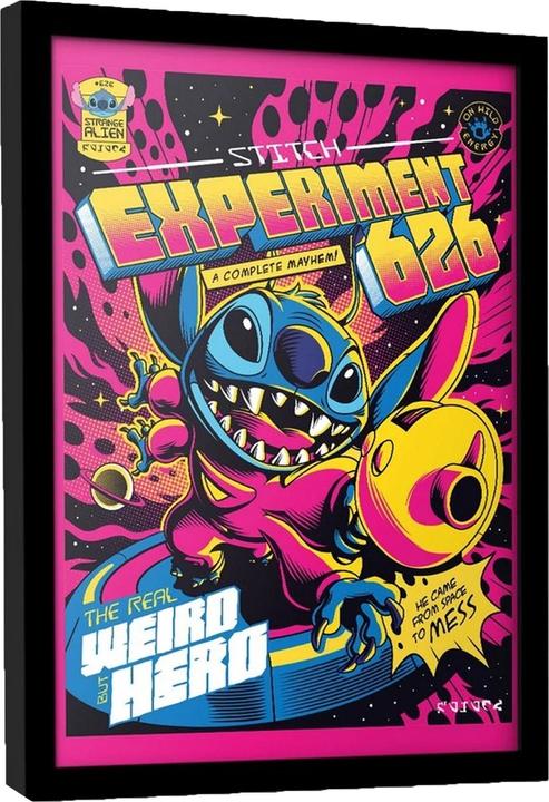Dick Smith - Poster encadré COMIC (40 x 30 cm)