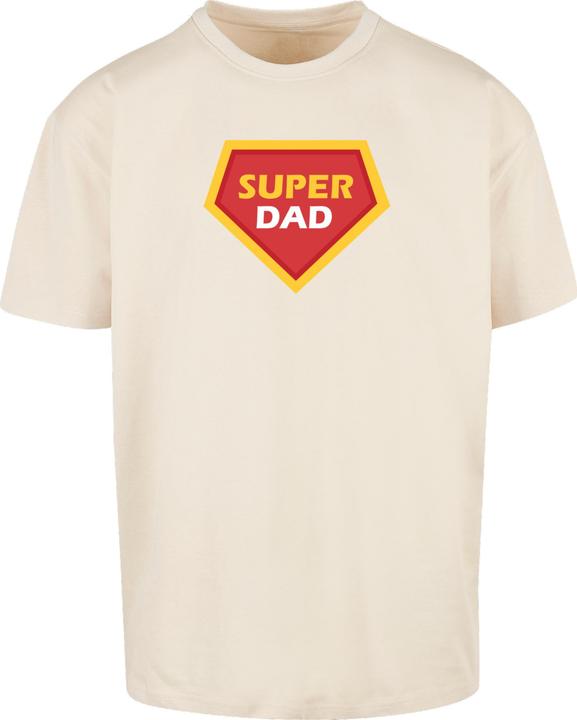 Produktbild Merchcode Fathers Day - Super dad Heavy Oversize Tee - 113033 (S)