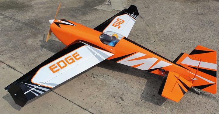 Produktbild Seagull Models SG-Models ) Edge 540 V3 77.5" 35-40cc Orange upgrade Carbon Akrobatik Version (Kunstflug)