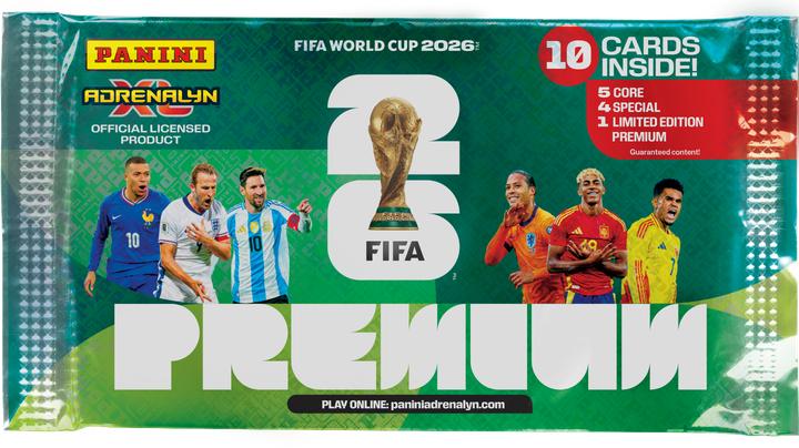 Image du produit Panini FIFA WM 2026 TC - PREMIUM BOOSTER (Pack de boosters)