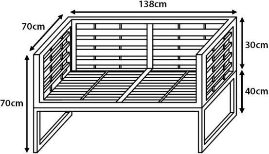 Produktbild Beliani Bermuda