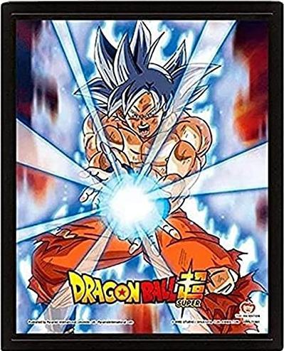 Produktbild Pyramid Framed 3D Cornice Dragon Ball Super Ultra Instinct 26x20cm