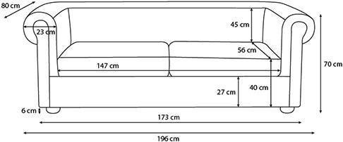 Actual product image Beliani Chesterfield (Chesterfield)