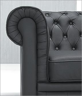 Actual product image Beliani Chesterfield