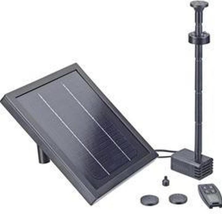Image du produit Pontec Kit de pompe solaire avec éclairage