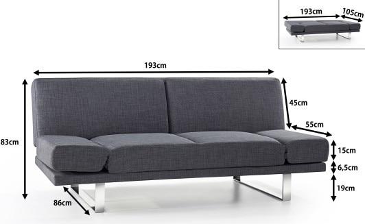 Produktbild Beliani York (Bettsofa)