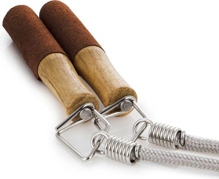 Actual product image Body Sculpture Skipping rope with wooden handles (275 cm)