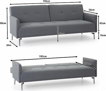 Actual product image Beliani Lucan (Sofa bed)