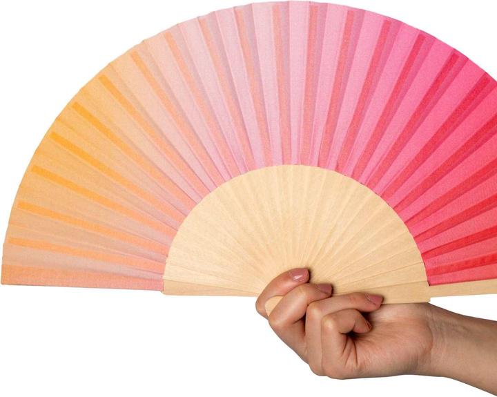 Actual product image Fisura Handfächer SUNSET