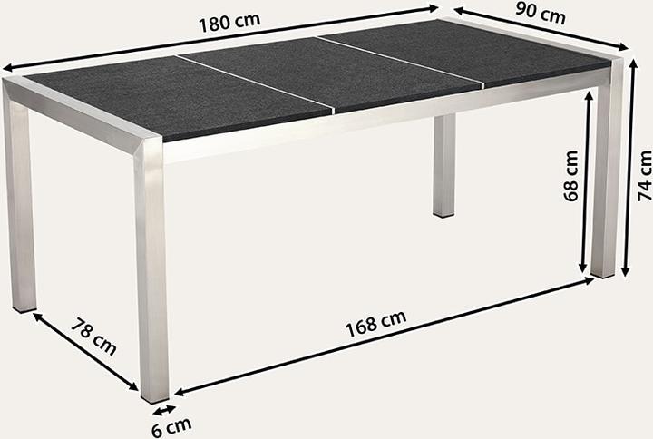 Produktbild Beliani Grosseto (180 x 90 x 88 cm)