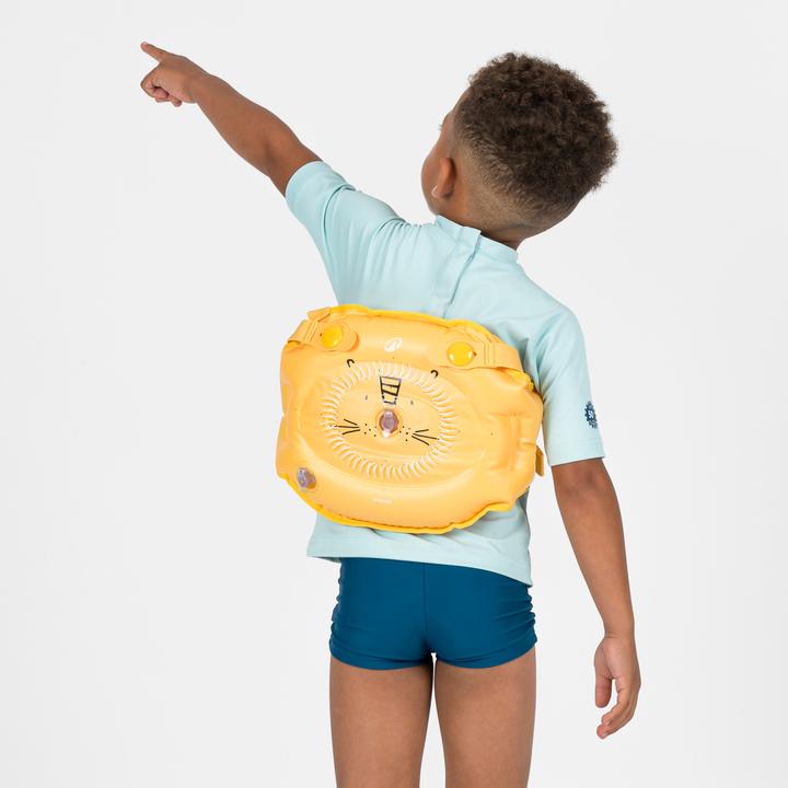 Image du produit Nabaiji Brassards ceinture évolutifs de piscine Enfant - Tiswim lion jaune