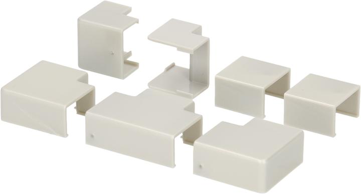 Actual product image Inofix Plasfix connectors 16x10mm assorted 7-piece (Duct, 100 cm)