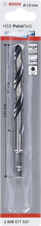 Produktbild Bosch Professional Zubehör HSS PointTeQ Sechskantbohrer (10 mm)