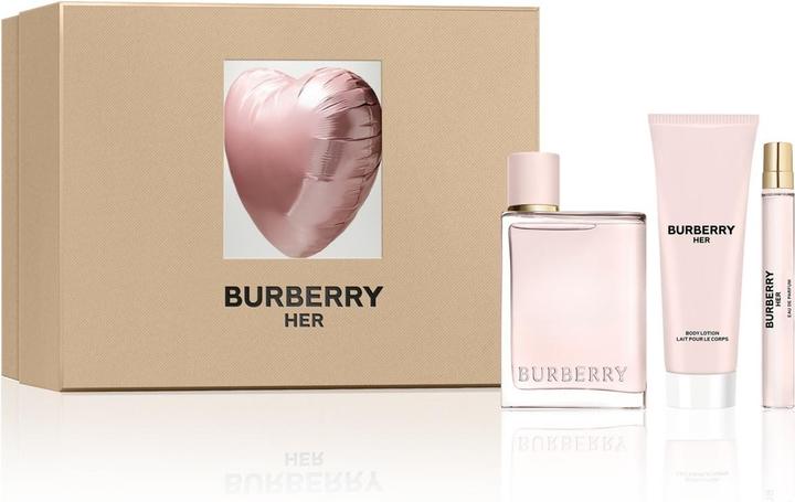 Actual product image Burberry Her Eau De Parfum Set (Body care set, Perfume set)