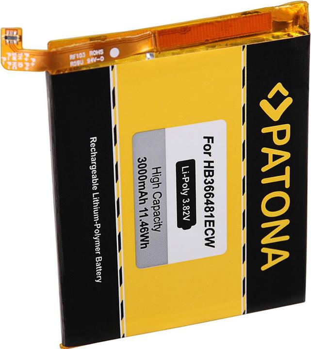Actual product image Patona HB366481ECW (Rechargeable battery, Honor 9, Honor 9 Lite)