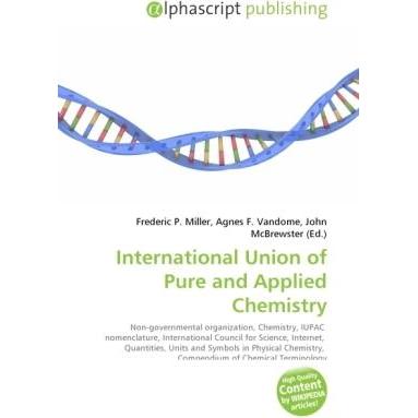 International Union of Pure and Applied Chemistry, Fachbücher