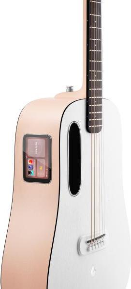 Actual product image Lava Music Guitar ME Play 36 inch Light Peach with wall bracket (Electric guitar, HPL, Copper-nickel bundles)