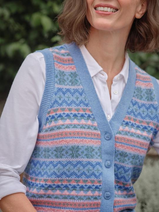 Produktbild Woolovers Weste Knopf