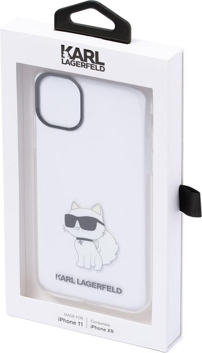 Produktbild Karl Lagerfeld KLHCN61HNCHTCT iPhone 11 / Xr 6.1" transparent hardcase Ikonik Choupette (Apple iPhone 11, Apple iPhone XR)