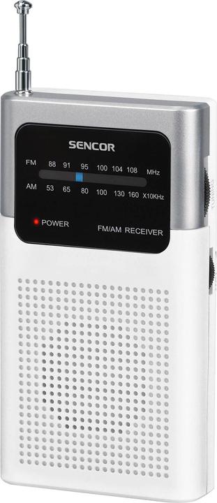 Sencor SRD 1100 weiss / Radioempfänger / FM AM (AM, FM)