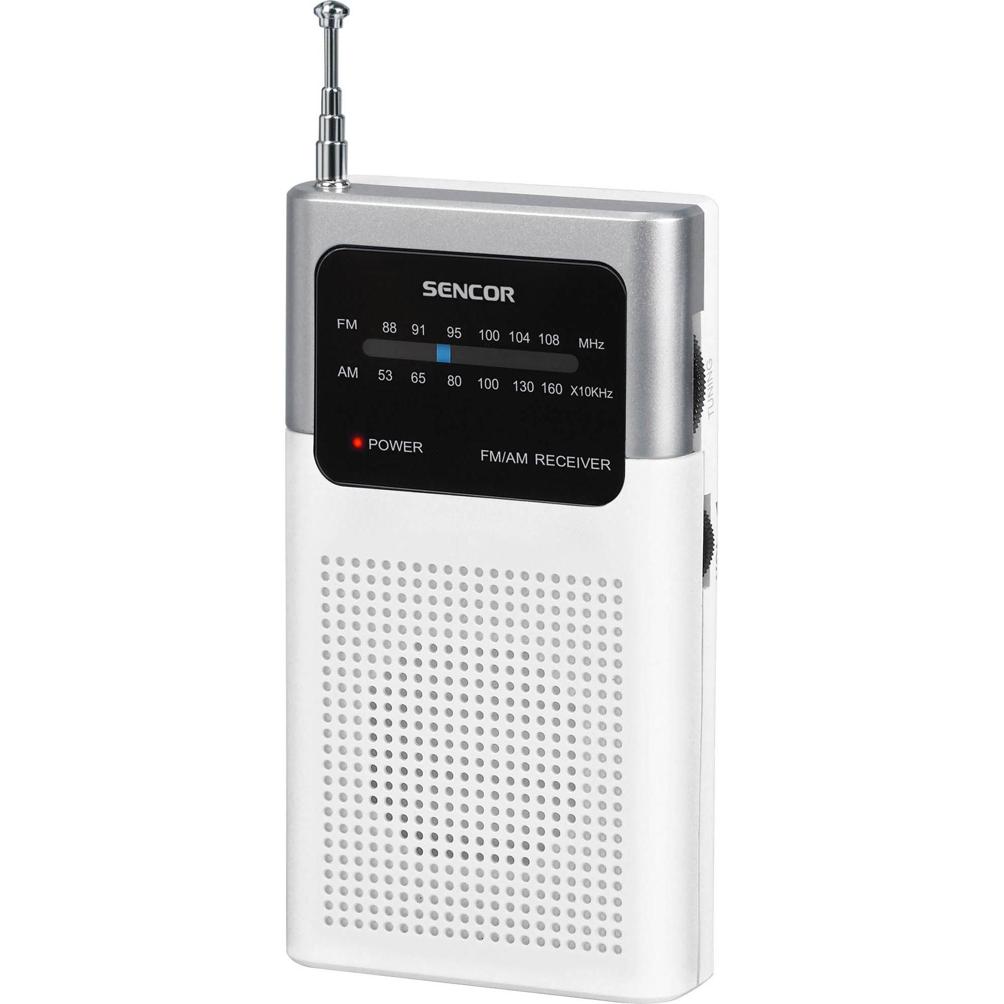 Sencor SRD 1100 weiss / Radioempfänger / FM AM (AM, FM), Radio, Bianco