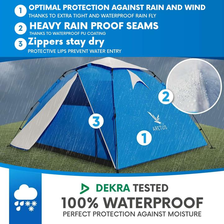 Actual product image Aretus Eagle Tent (Pitching tent, 4 persons)